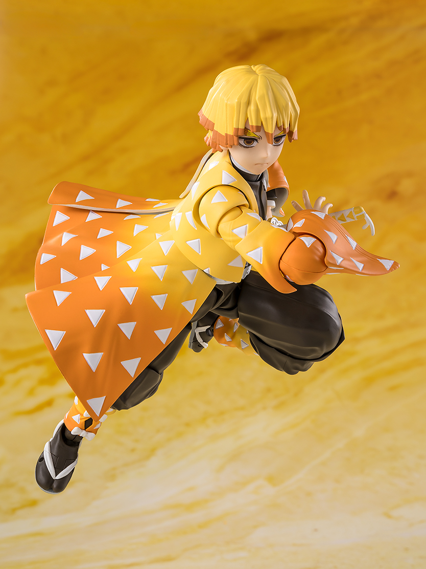 可動萬代BANDAI S.H.Figuarts 鬼滅之刃我妻善逸- 完美還原角色